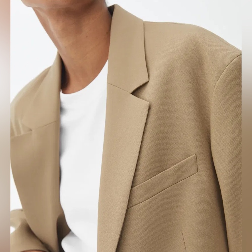 🐦🔥 Arket 🐦🔥Tan Blazer - Picture 5 of 16